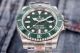 Perfect Replica DJ Factory Rolex Submariner 904L Stainless Steel Case Green Bezel 40mm Men's Watch (2)_th.jpg